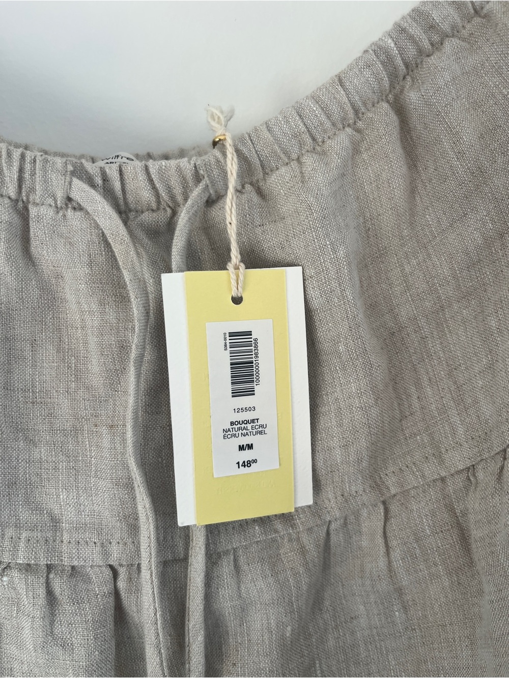 NWT - Aritzia Wilfred Bouquet Linen Skirt - Picture 4 of 6